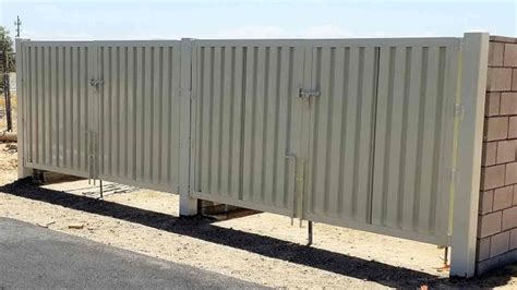 metal bar bolted to ground trash enclosures|trash enclosures for trucks.